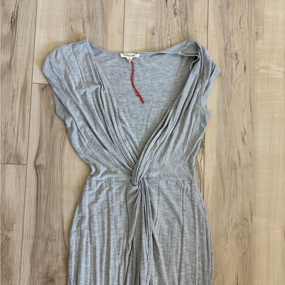 Rolla Coster Light Gray V-Neck Dress